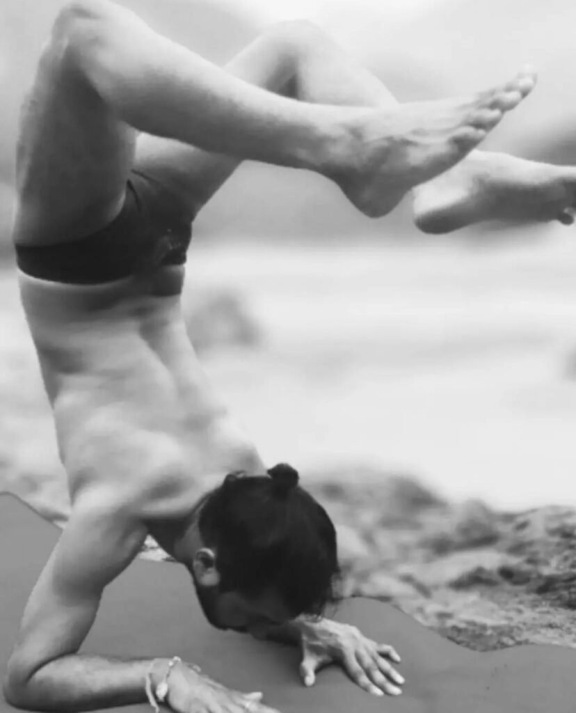 Yoga session